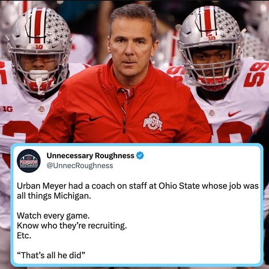 The rivalry between Ohio and Michigan (according to Google) started from a land dispute and apparently goes all the way back to 1803, when Ohio was first admitted to the union… 🤯  #CFB #NCAA #CollegeGameday #NFL #Football #NFLFootball #NFLNews #NFLMeme
