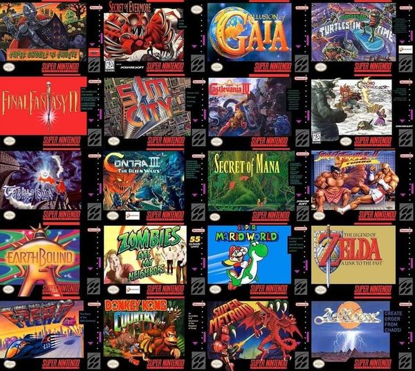 What’s the best game here, you ask? It’s definitely a toss-up between Final Fantasy 3 and Turtles in Time.#OldGames #Nostalgia #Legit #Gaming #GamingMemes #Gamers #VideoGames #XZEmpire #XZGaming #Nintendo #SNES #N64 #Nintendo64 #SuperNintendo